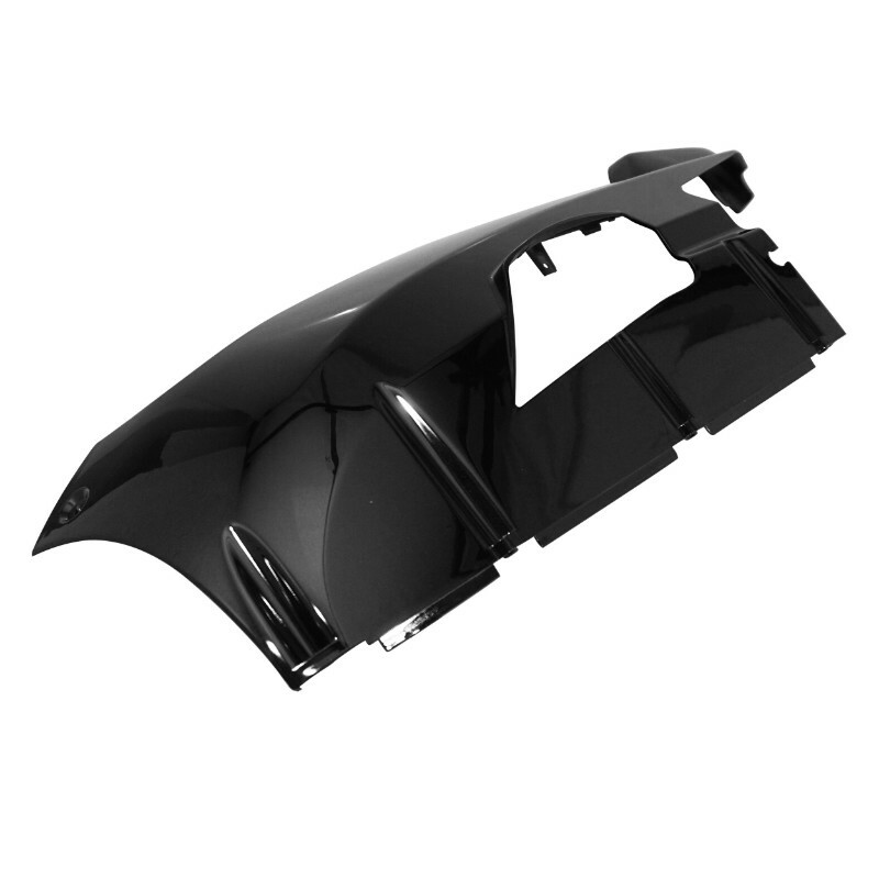 Bas de carénage P2R CARENAGE-BAS DE CAISSE SCOOT ADAPTABLE PEUGEOT 50 VIVACITY 3 2008+ NOIR BRILLANT GAUCHE -P2R-
