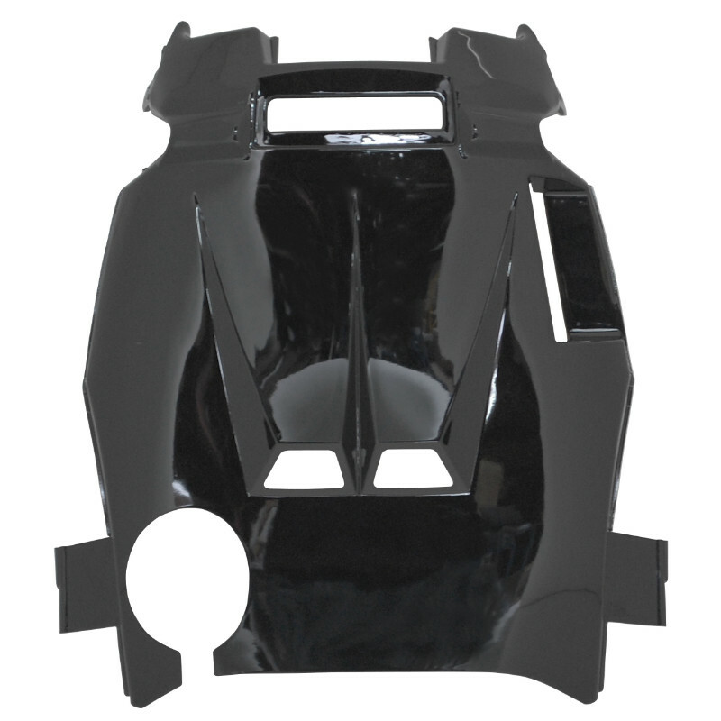 Passage de roue P2R CARENAGE-PASSAGE DE ROUE SCOOT ADAPTABLE MBK 50 NITRO 1997+2012-YAMAHA 50 AEROX 1997+2012 NOIR BRILLANT (RACING DESIGN) -P2R-