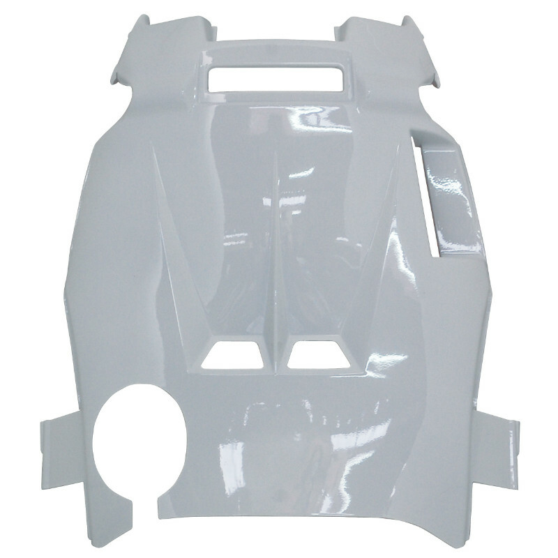 Passage de roue P2R CARENAGE-PASSAGE DE ROUE SCOOT ADAPTABLE MBK 50 NITRO 1997+2012-YAMAHA 50 AEROX 1997+2012 BLANC BRILLANT (RACING DESIGN) -P2R-