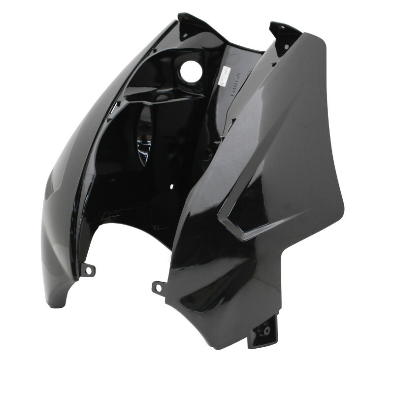 Tablier de carénage avant P2R CARENAGE-TABLIER AV SCOOT ADAPTABLE PEUGEOT 50 LUDIX NOIR BRILLANT -P2R-