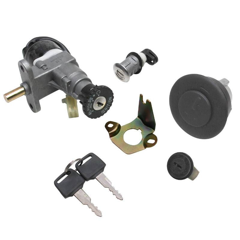Neiman P2R CONTACTEUR A CLE SCOOT ADAPTABLE SCOOT 50 CHINOIS 4T 12 POUCES QT9, QT8-BAOTIAN 50 BT49QT 4T 12 POUCES 2006+ 5FILS (AVEC SERRURE