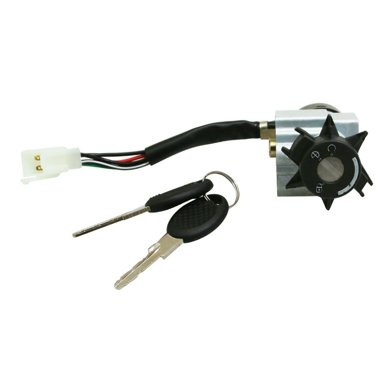 Neiman P2R CONTACTEUR A CLE SCOOT ADAPTABLE PEUGEOT 50 LUDIX 10 POUCES (SANS SERRURE DE SELLE) -P2R-