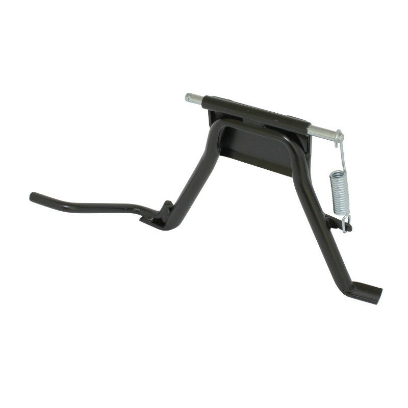 Béquille latérale P2R BEQUILLE SCOOT CENTRALE ADAPTABLE PEUGEOT 50 LUDIX ONE 10 POUCES NOIR -P2R-