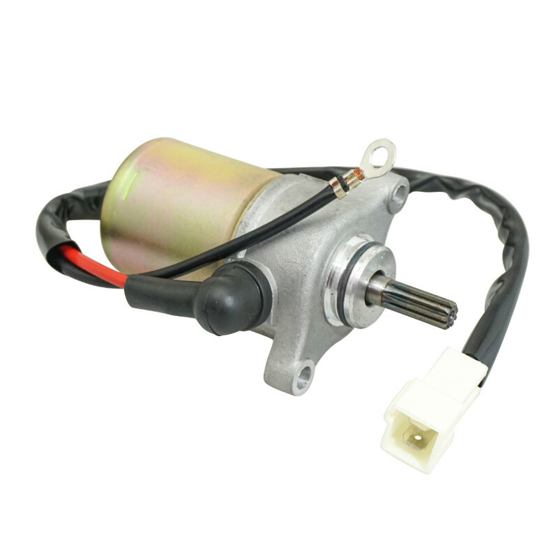 Démarreur P2R DEMARREUR SCOOT ADAPTABLE MBK 50 OVETTO 4T 2008+, NITRO 4T 2014+ - YAMAHA 50 NEOS 4T 2008+, AEROX 4T 2014+ (LONGUEUR ENGRENAGE 2