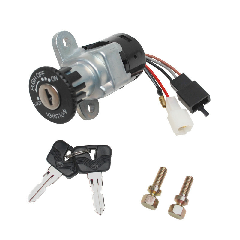 Neiman P2R CONTACTEUR A CLE SCOOT ADAPTABLE MBK 50 BOOSTER 1990+2002-YAMAHA 50 BWS 1990+2002 (5 FILS) (SEUL) -QUALITE PREMIUM-