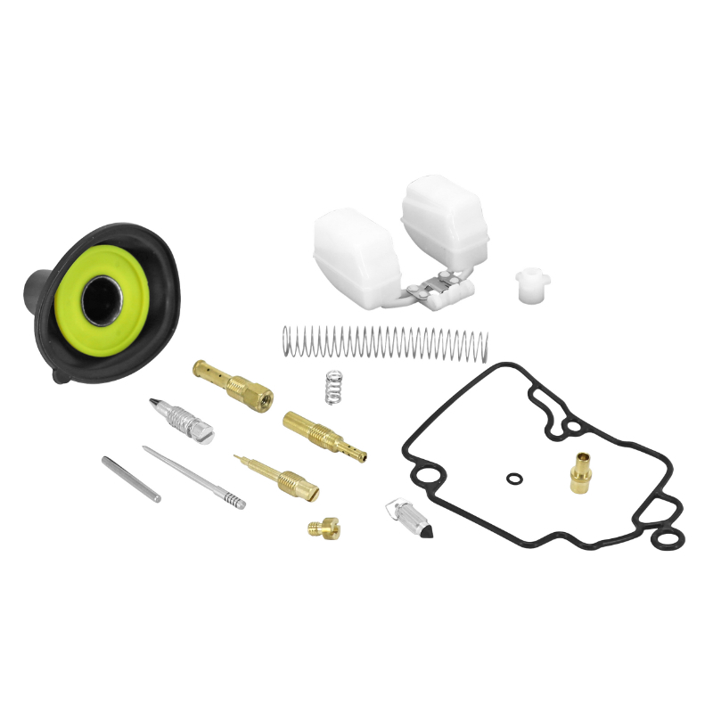 Kit réparation de carburateur P2R NECESSAIRE-KIT REPARATION CARBURATEUR 16 mm ADAPTABLE SCOOT 50 CHINOIS 4T GY6-KYMCO 50 AGILITY 4T-PEUGEOT 50 V-CLIC 4T-SYM 50 OR