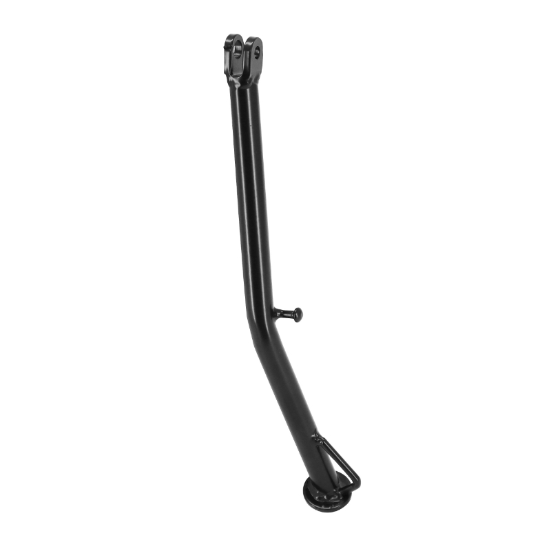 Béquille latérale P2R BEQUILLE 50 A BOITE LATERALE ADAPTABLE DERBI 50 SENDA SM 2007+2017 NOIR (355mm) (OEM: 00H00820012A) -P2R-