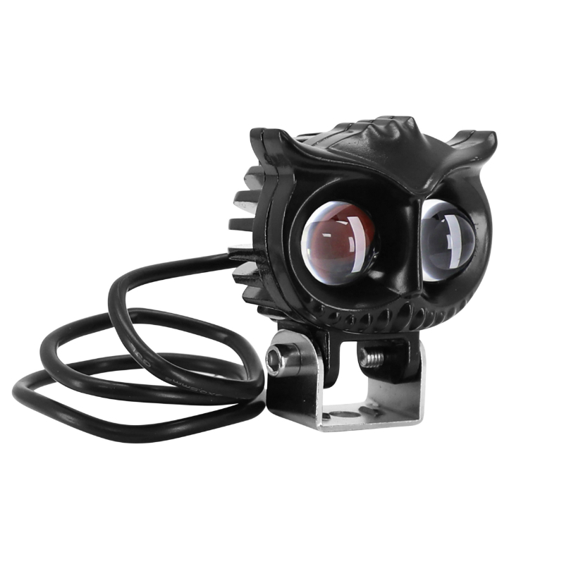 Feux P2R FEU ADDITIONNEL LED ORIENTABLE DOUBLE OPTIQUE DIAM EXT 67mm ALU