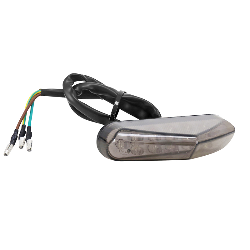 Feux arrière P2R FEU ARRIERE 50 A BOITE TRIANGLE FUME LEDS 12 HOMOLOGUE CE