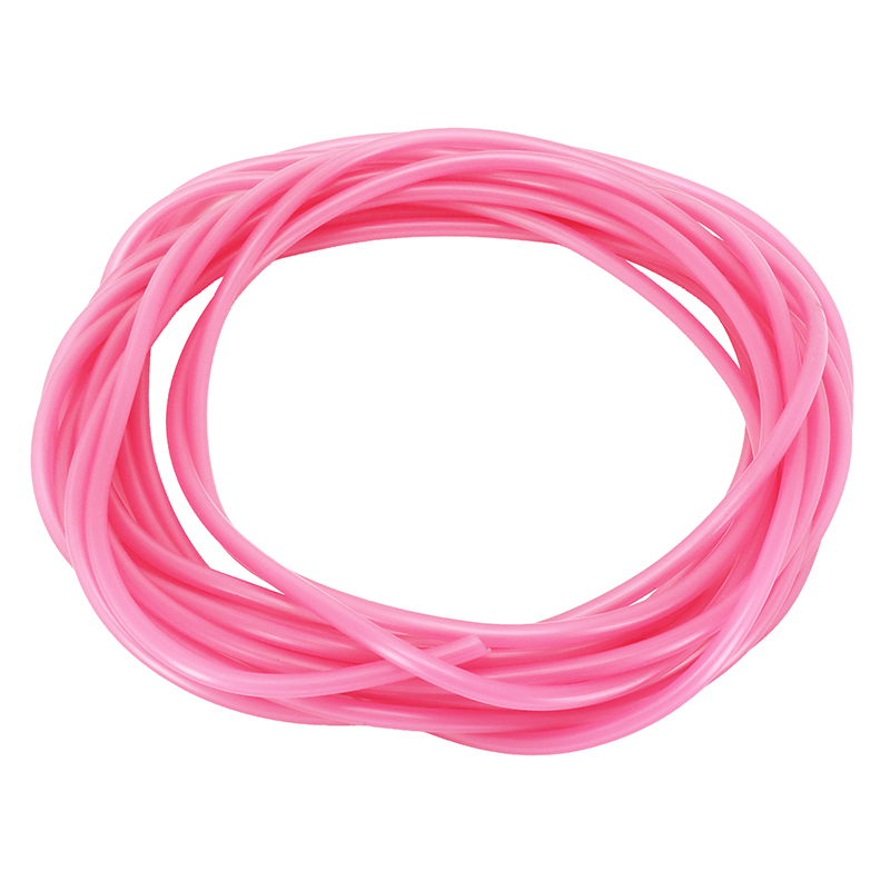 Durite d'essence P2R PVC SOUPLE 4x7 ROSE TRANSPARENT ROULEAU 10M AIR FABRICATION FRANCAISE