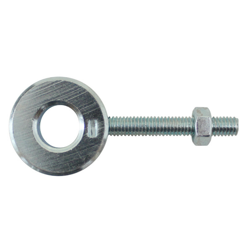 Tendeur de chaîne P2R TENDEUR DE CHAINE 50 A BOITE ADAPTABLE DERBI 50 SENDA - GILERA 50 SMT, RCR - APRILIA 50 RX, SX (AVEC AXE DE ROUE 12mm) (OEM: 00H