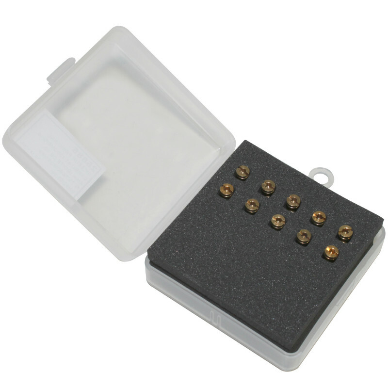 Gicleur P2R GICLEUR PRINCIPAL CARBU 4T GY6-139QMB 4mm P2R N°75-78-80-82-85-88-90-92-95-98 (BOITE DE 10)