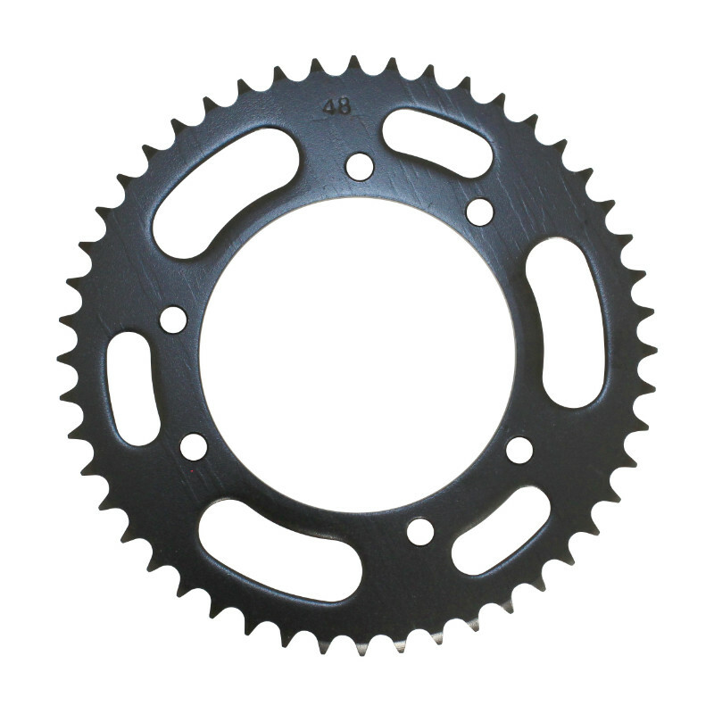 Couronne P2R COURONNE 50 A BOITE ADAPTABLE DERBI 50 SENDA 2003+-PEUGEOT 50 XP6 1997+2001 420 48 DTS (ALESAGE 105mm) -P2R-