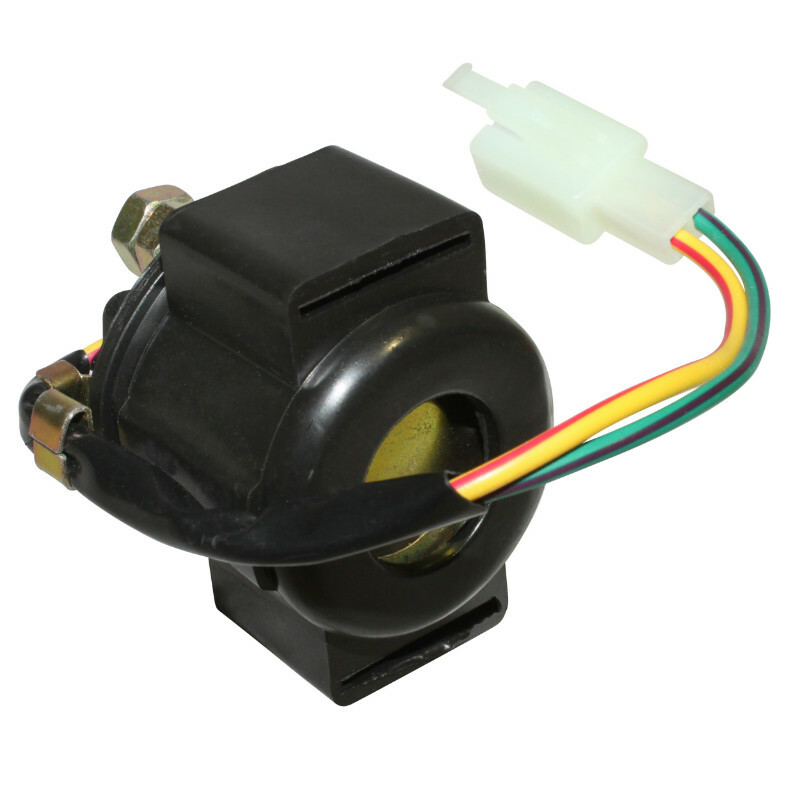 Relais de démarreur P2R RELAIS DE DEMARREUR SCOOT ADAPTABLE SCOOT 50 CHINOIS 4T GY6 139QMB - PEUGEOT 50 KISBEE, V CLIC 4T - SYM 50 ORBIT 4T - BAOTIAN 50