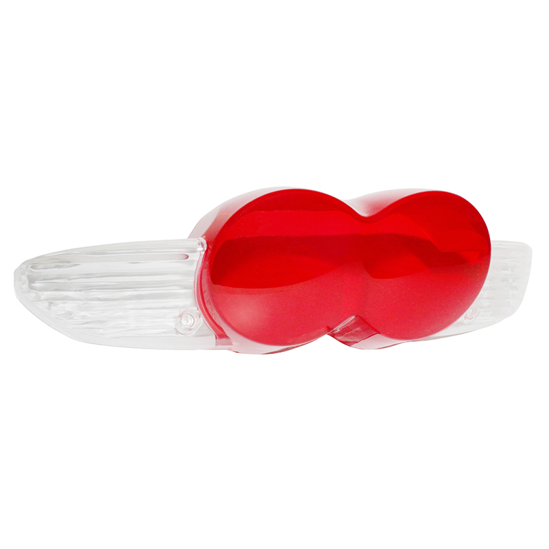 Cabochon P2R CABOCHON FEU ARRIERE SCOOT ADAPTABLE MBK 50 OVETTO 2008+-YAMAHA 50 NEOS 2008+ ROUGE -P2R-
