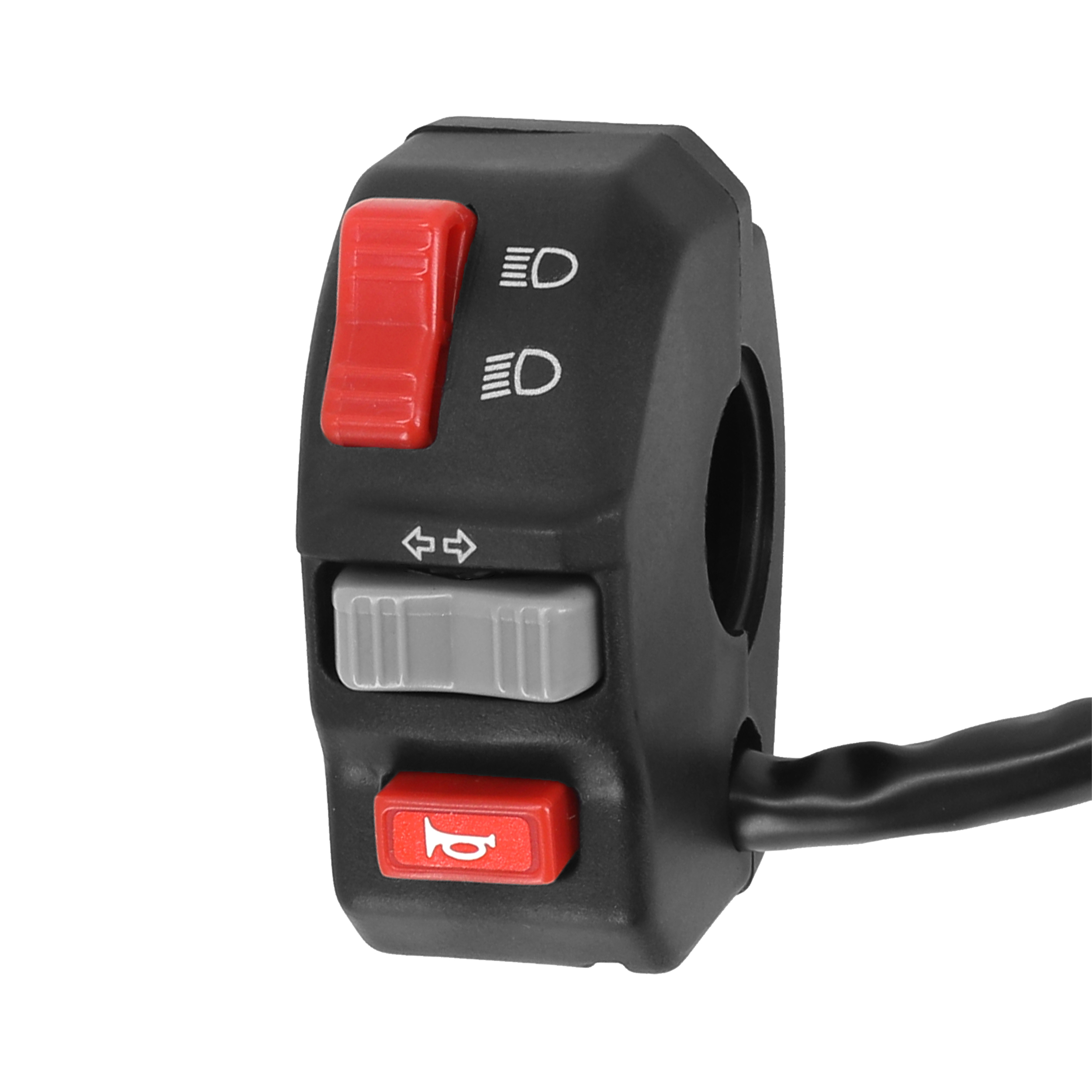 Commodo électrique P2R COMMODO - COMMUTATEUR OFF ROAD UNIVERSEL GAUCHE