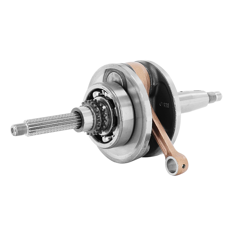 Vilebrequin P2R EMBIELLAGE-VILEBREQUIN MAXISCOOTER ADAPTABLE YAMAHA 125 XMAX 2006+2020 - MBK 125 SKYCRUISER (LIVRE AVEC ROULEMENTS) -P2R-