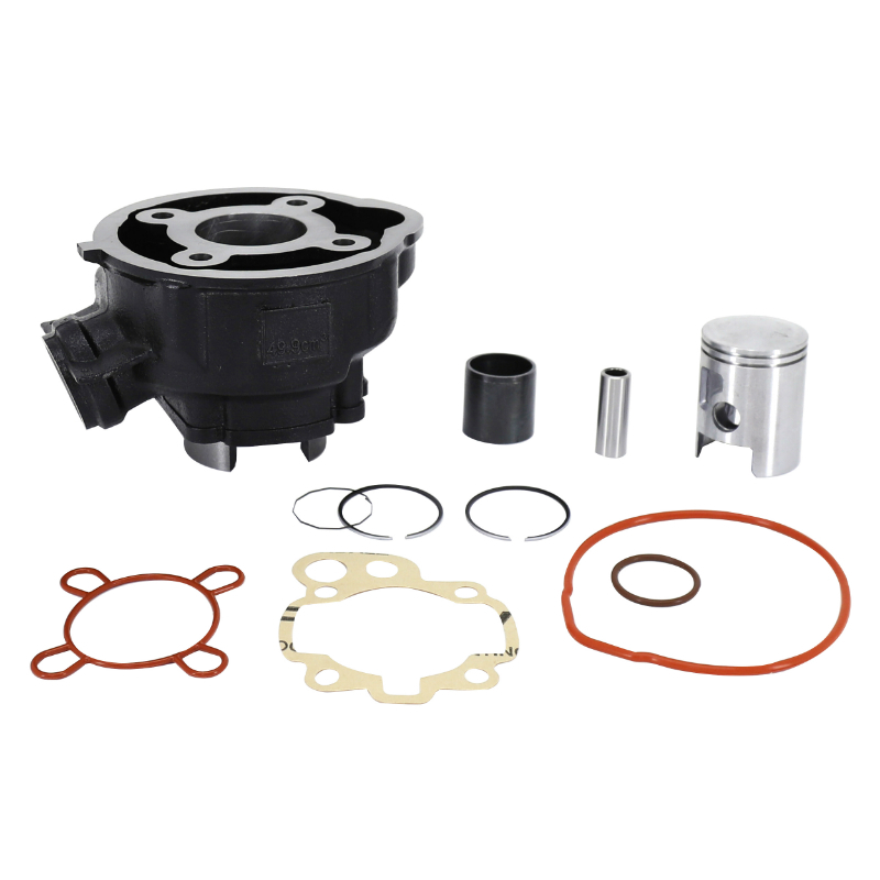 Kit cylindre-piston P2R CYLINDRE 50 A BOITE ADAPTABLE MINARELLI 50 AM6 2000+-MBK 50 X-POWER, X-LIMIT-YAMAHA 50 TZR, DTR-PEUGEOT 50 XPS-RIEJU 50 RS1-BETA