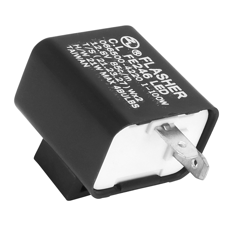 Centrale de clignotants P2R CENTRALE UNIVERSELLE 12V 1 A 100W 2 FICHES - BORNES CLIGNOTANTS LEDS