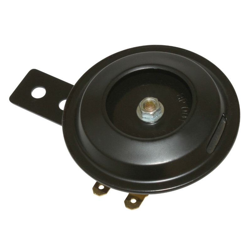 Klaxon P2R AVERTISSEUR - KLAXON SCOOT DC 12V ACIER 100DB DIAM 70mm