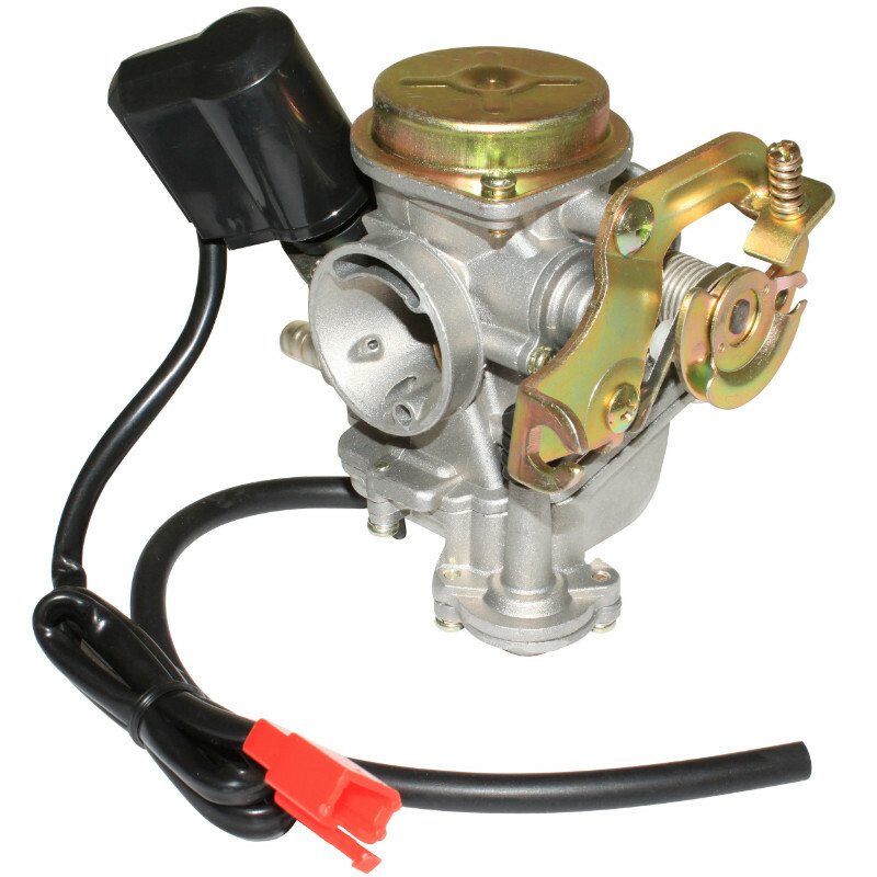 Carburateur P2R CARBURATEUR SCOOT ADAPTABLE PEUGEOT 50 KISBEE 4T, V-CLIC 4T-KYMCO 50 AGILITY 4T-SYM 50 ORBIT 4T-BAOTIAN 50 BT49QT 4T-SCOOT 50 CH
