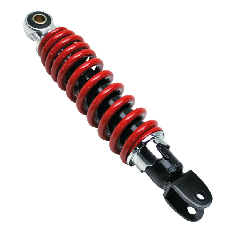 Amortisseur P2R AMORTISSEUR SCOOT ADAPTABLE MBK 50 BOOSTER-YAMAHA 50 BWS (REGLABLE, ENTRAXE 245 mm) -P2R-