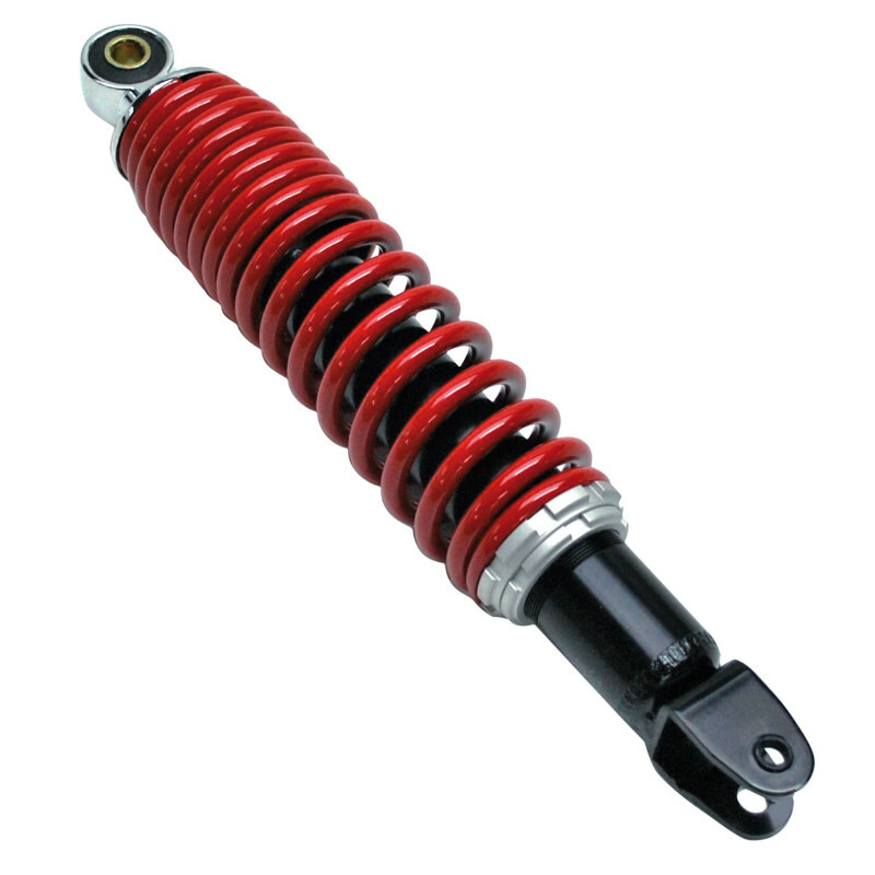 Amortisseur P2R AMORTISSEUR SCOOT ADAPTABLE PEUGEOT 50 LUDIX 2004+, KISBEE, STREETZONE (REGLABLE, ENTRAXE 310mm) -P2R-