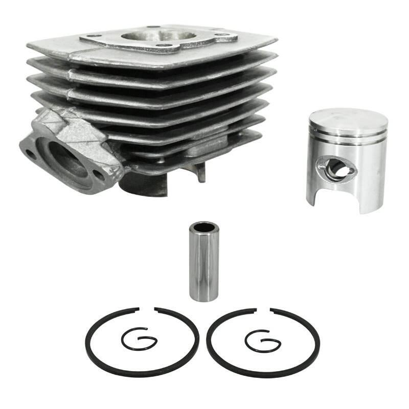 Kit cylindre-piston P2R CYLINDRE CYCLO ADAPTABLE PEUGEOT 50 FOX -ALU NIKASIL P2R-