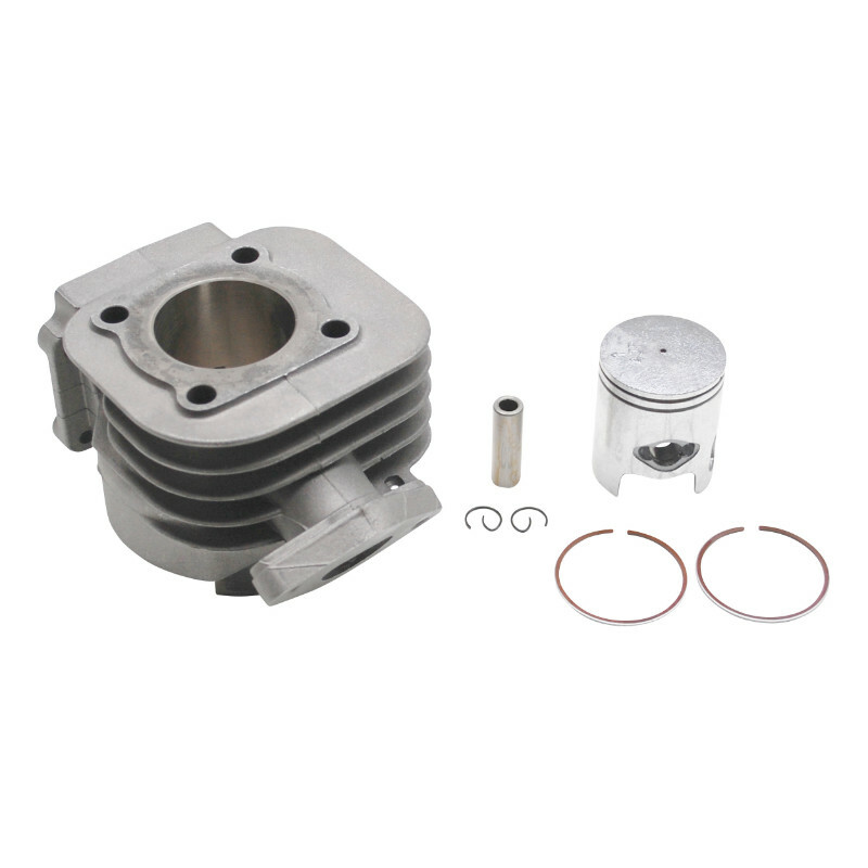 Kit cylindre-piston P2R CYLINDRE SCOOT ADAPTABLE MBK 50 BOOSTER, STUNT-YAMAHA 50 BWS, SLIDER -P2R ALU NIKASIL-