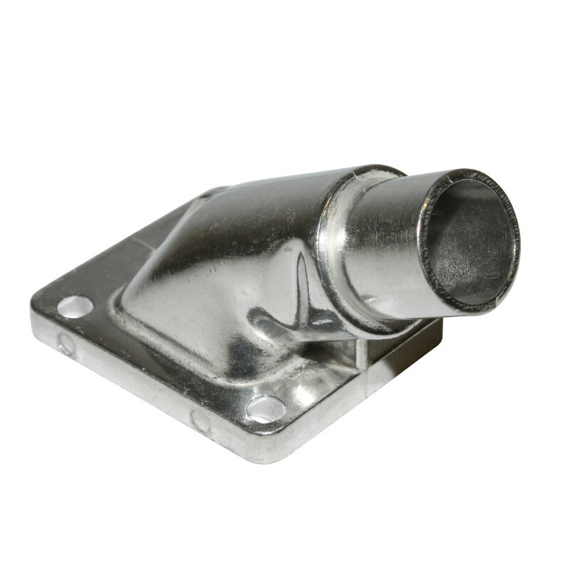 Pipe admission P2R PIPE ADMISSION CYCLO ALU ADAPTABLE PEUGEOT 103 SPX-RCX, VOGUE NOUVEAU MODELE DIAM INT 15 mm - DIAM EXT 19 mm (POUR CARBU SHA) -P