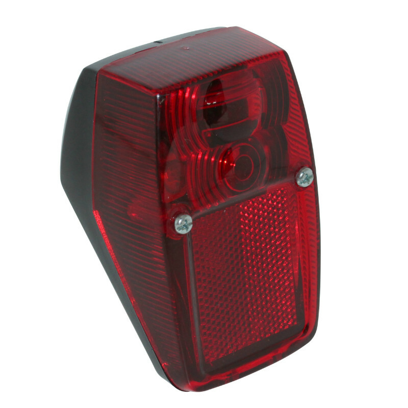 Feux arrière P2R FEU ARRIERE CYCLO ADAPTABLE PEUGEOT 103 MVL ANCIEN MODELE ROUGE -P2R-