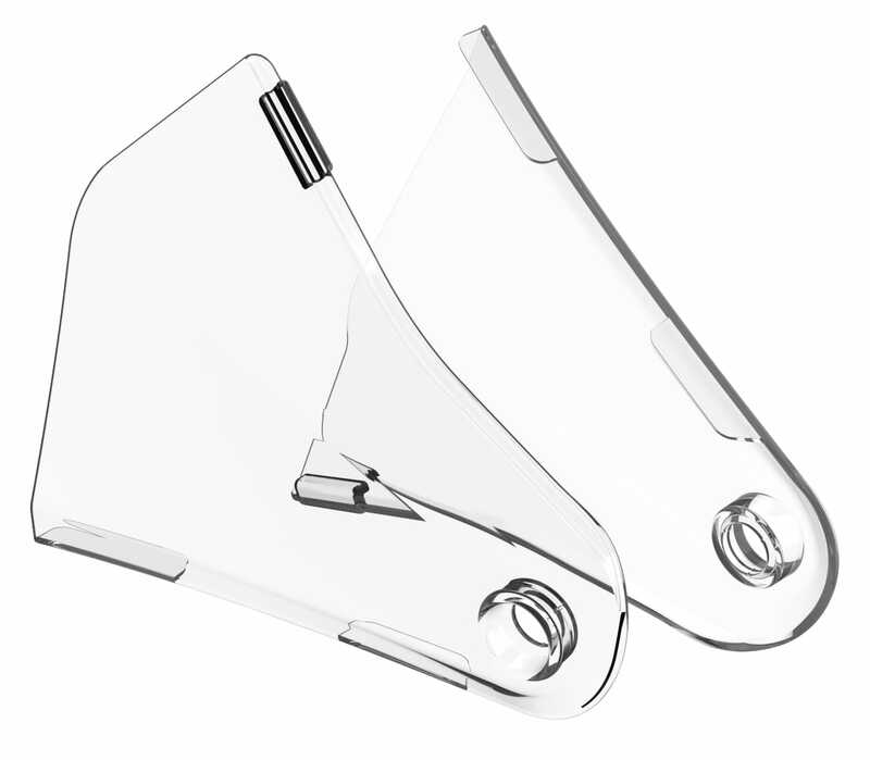 Plaques latérales Polisport Protections transparentes