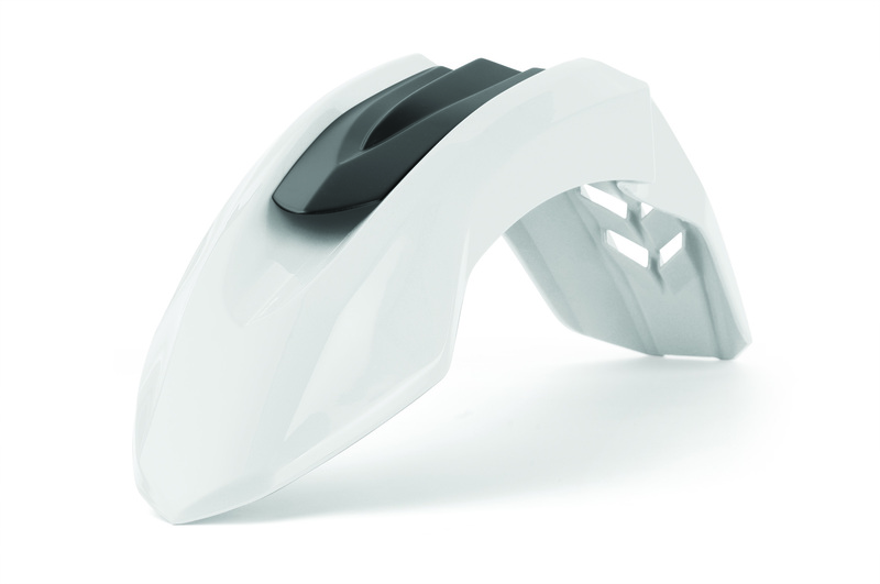 Garde boue Polisport Supermotard SM Line blanc