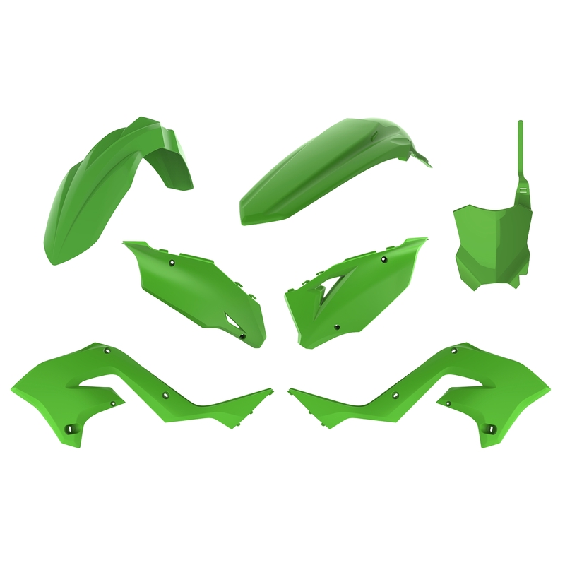 Kit plastiques Polisport Restylé vert