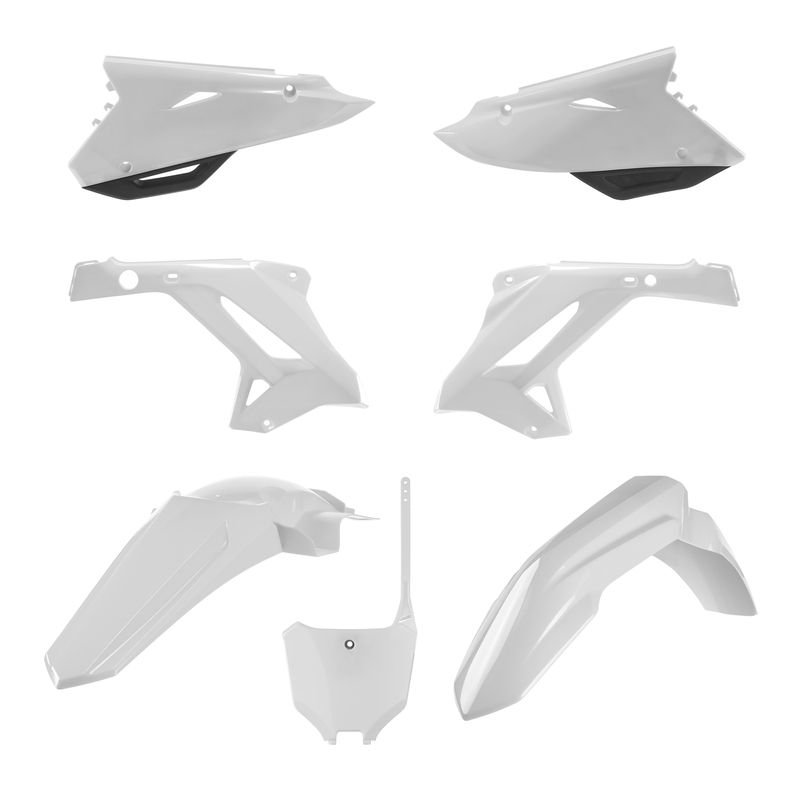 Kit plastiques Polisport MX Restyling blanc