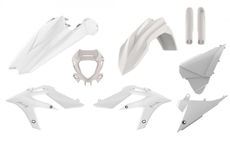 Kit plastiques Polisport blanc