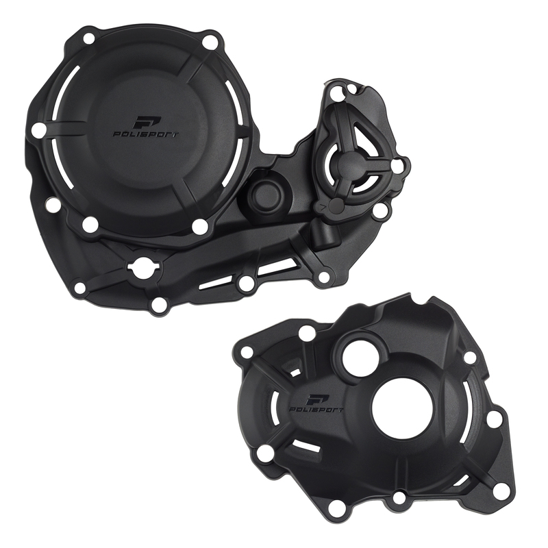 Protection Moteur Polisport Kit de protections de carters d'embrayage et d'allumage Extreme