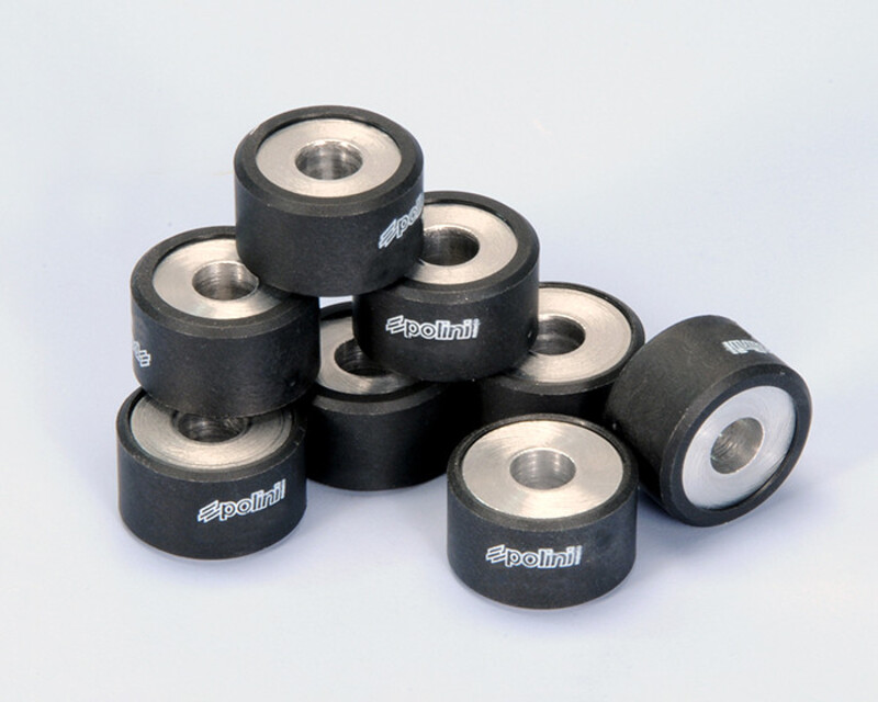 Galets de variateur Polini Jeu 25x14,8mm 15gr - 8 pièces