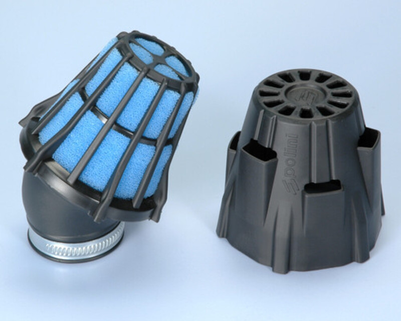 Filtre à air Polini avec boîtier en plastique - 30°