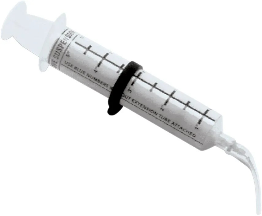 Seringue Progressive Suspension Régulateur niveau fluide