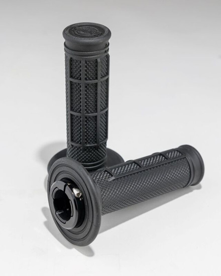 Handlebar grips Pro Taper PT Clamp On 1/2 Waffle Series Dark black