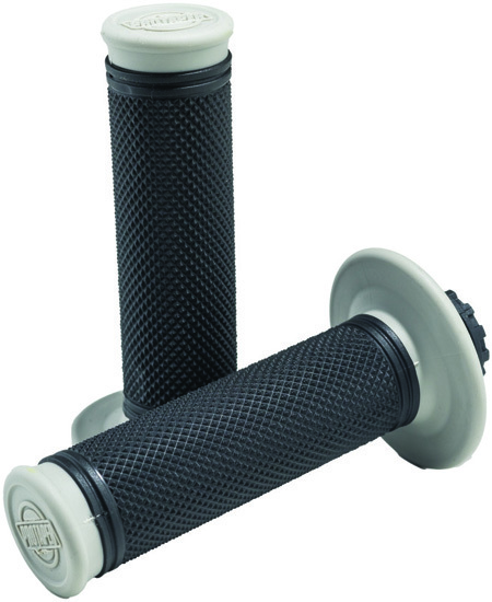 Handlebar grips Pro Taper PT Clamp On Full Diamond Series Black Dark grey light