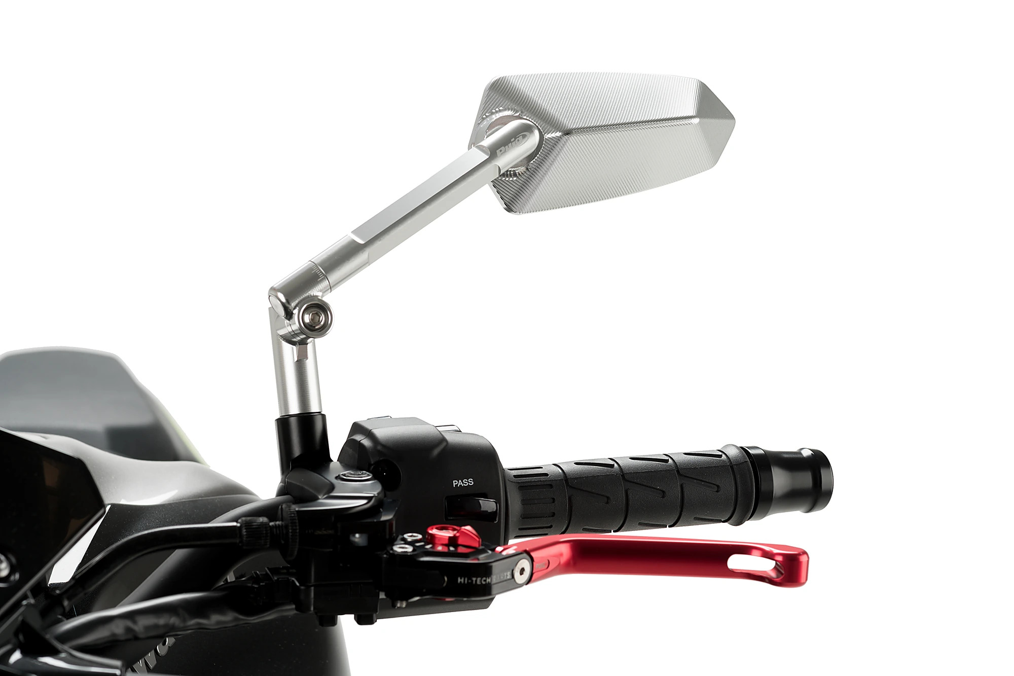Rétroviseur Puig F1.1 Aluminium anodisé Gauche