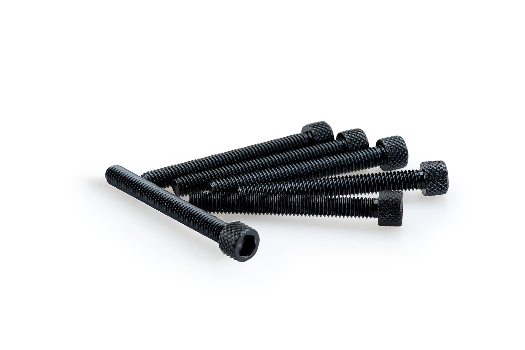 Kit Visserie Carénage Puig En Aluminium Anodisé Noire Blister 6 vis allen M6x50mm