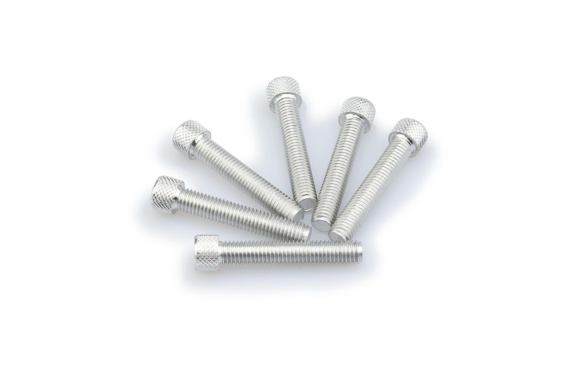 Kit Visserie Carénage Puig En Aluminium Anodisé Argent Blister 6 vis allen M8x45mm