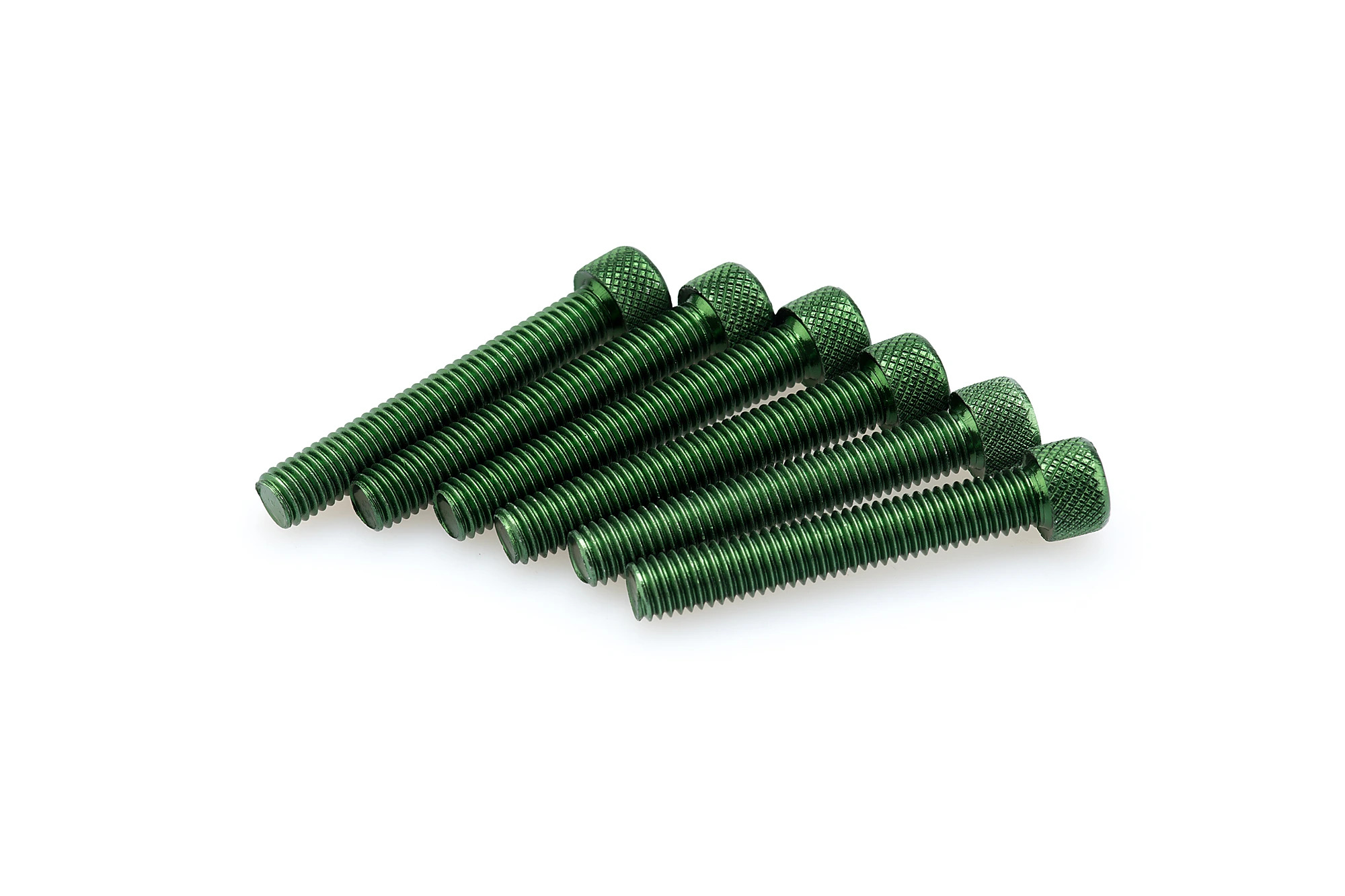 Kit Visserie Carénage Puig En Aluminium Anodisé Vert Blister 6 vis allen M8x50mm