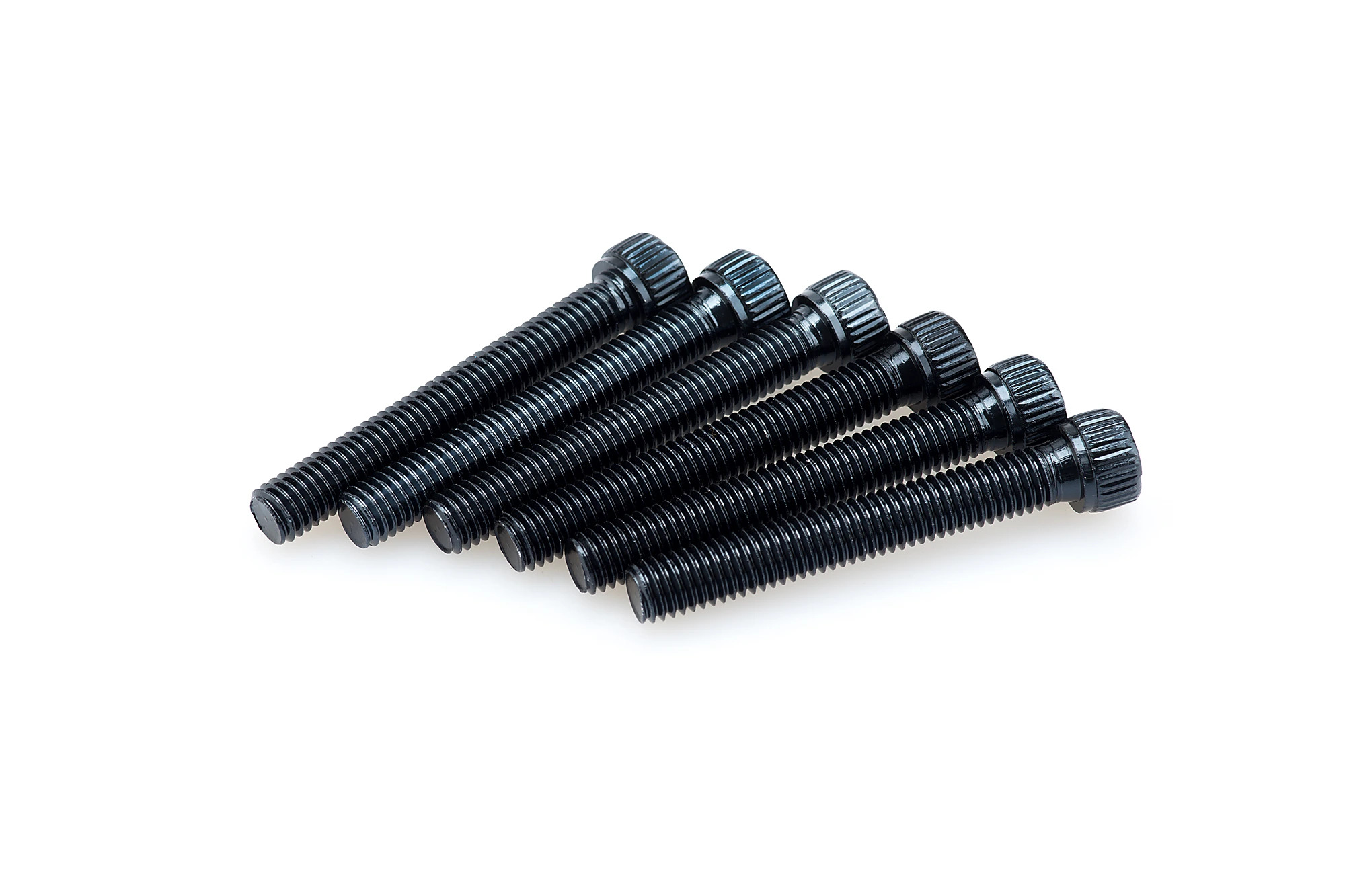 Kit Visserie Carénage Puig En Aluminium Anodisé Noire Blister 6 vis allen M8x55mm