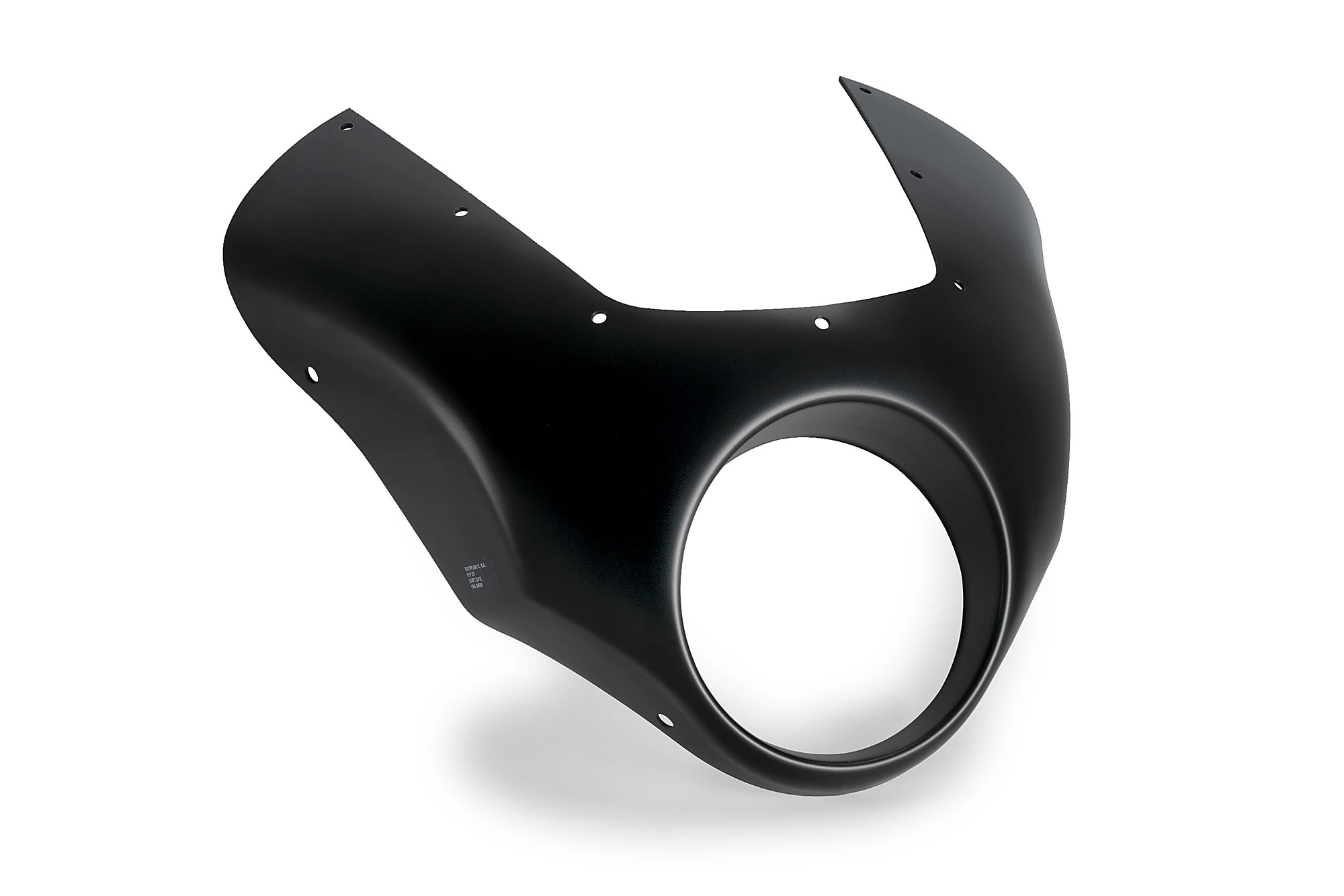 Tête de fourche Puig Semi Carenage Dark Night Noir mat