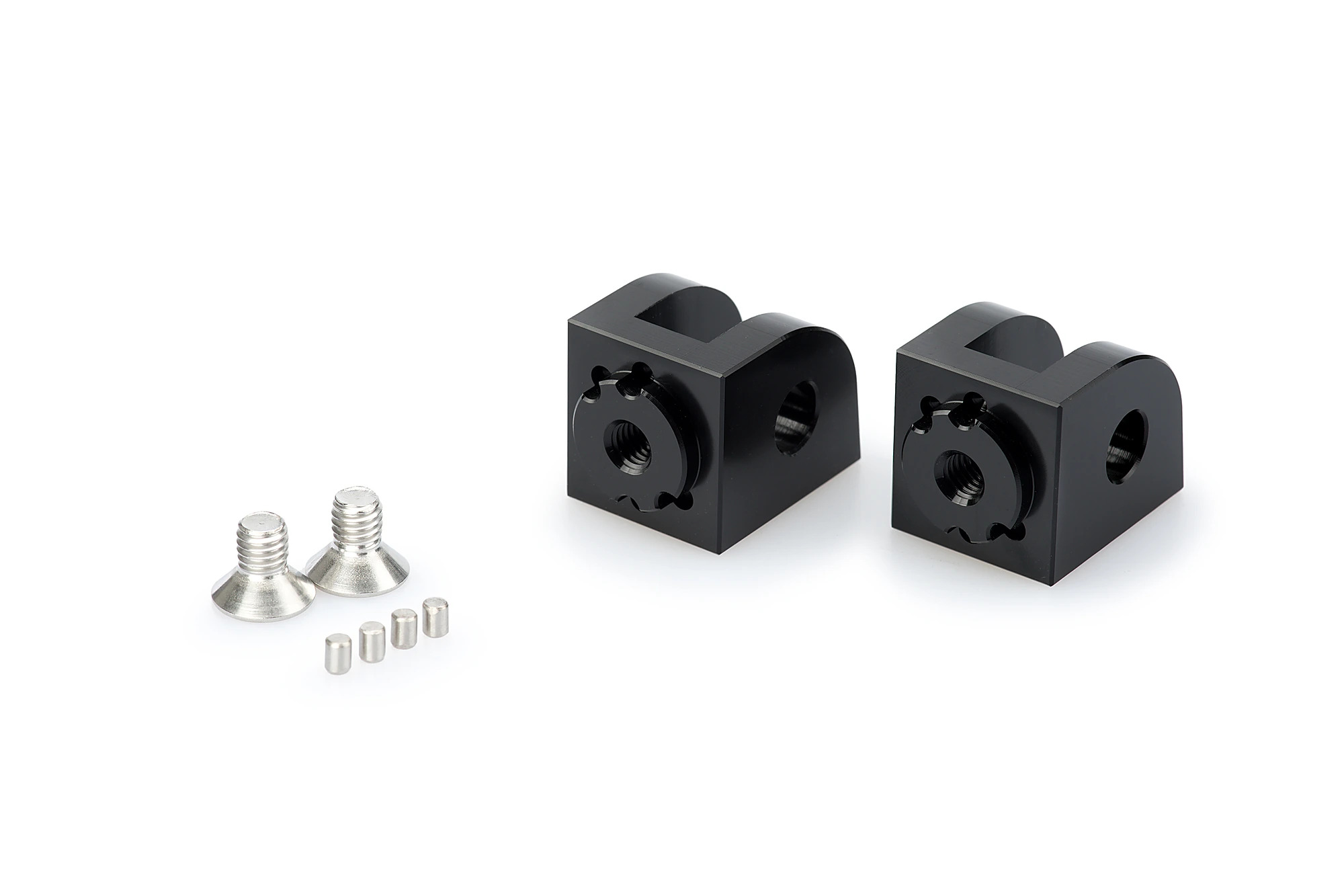 Adaptateur repose pied Puig réglable pilote Noire