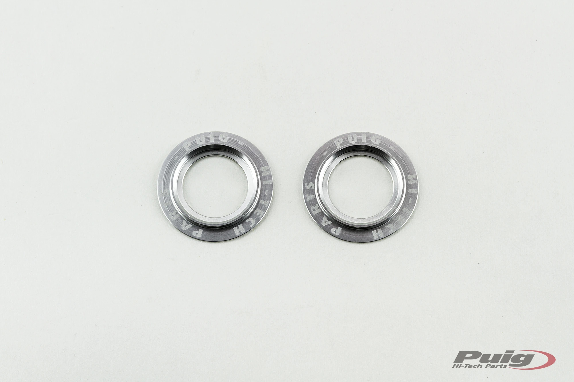 Insert Roulette Bras Oscillant Puig Jeu Anneaux en Aluminium Anodise Protection Argent